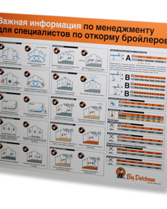 Schild RUS: Managementanleitung Broiler/Breeder